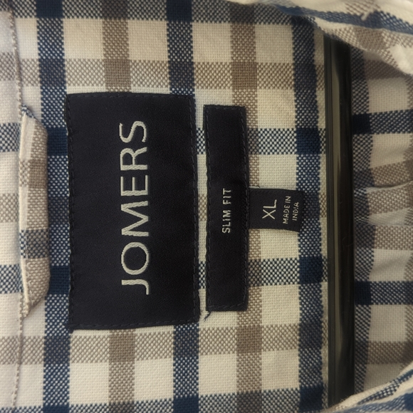 Jomers Tattersall Oxford Button Down - Picture 3 of 4